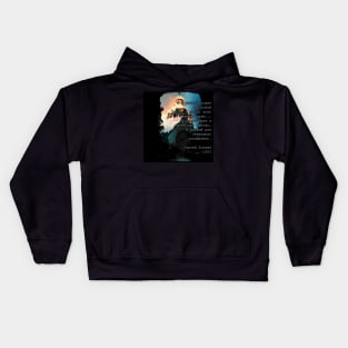 Poem by S. Yesenin. Kids Hoodie